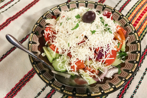 Sopszka saláta (Sóbors)